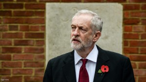 Jeremy Corbyn Observes Remembrance Sunday In His Constituency