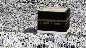 Muslim Pilgrims Attend Friday Prayer In Mecca