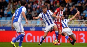 Football Soccer - Real Sociedad v Atletico Madrid