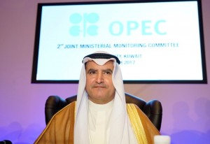 Kuwait Oil Minister Ali Al-Omair opens OPEC 2nd Joint Ministerial Monitoring Committee meeting in Kuwait City