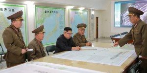 North Korean leader Kim Jong Un visits the Command of the Strategic Force of the Korean People's Army (KPA) in an unknown location in North Korea