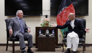 Rex Tillerson, Ashraf Ghani