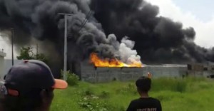 Indonesia Factory Fire