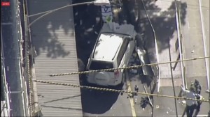 Australia Car Rams Crowd