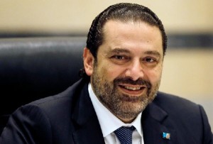 FILE PHOTO - Lebanon's Prime Minister Saad al-Hariri presides a cabinet meeting at the governmental palace in Beirut