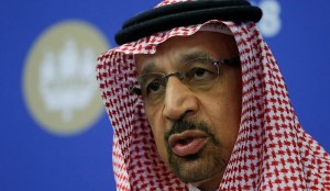 Saudi Energy Minister al-Falih attends a session of the St. Petersburg International Economic Forum