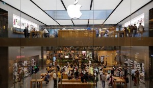 An Apple store is pictured in Istanbul