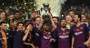 Spanish Super Cup between FC Barcelona and FC Sevilla