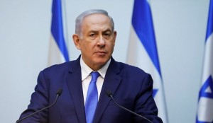 Israeli Prime Minister Benjamin Netanyahu speaks at the Knesset, Israel's parliament, in Jerusalem